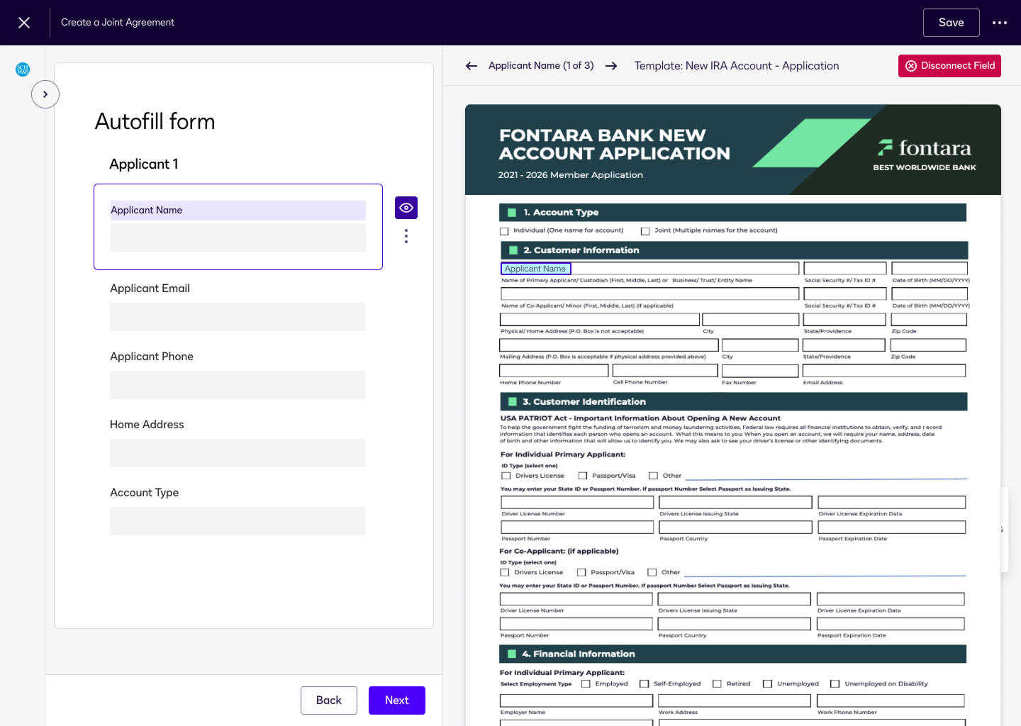 AI-assisted autofill field mapping